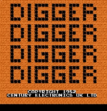 Digger screen shot title